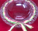 Villeroy &amp; Boch Braided Edge Clear Glass Dish Bowl Heavy 12&quot; - $49.45