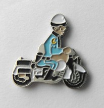 Police Motorcycle Cop Chips Highway Patrol Novelty Lapel Pin Badge 3/4 Inch - £4.42 GBP
