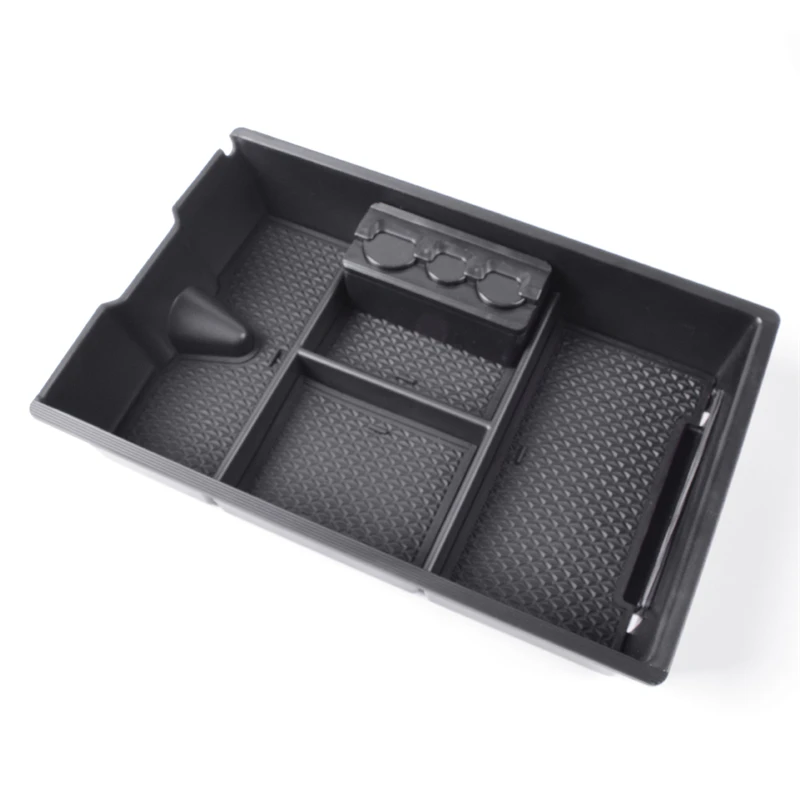 Car Center Console Organizer Armrest Storage Box for Dodge Ram 1500 2009... - £22.50 GBP