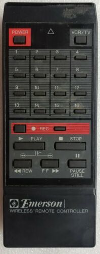 Emerson VCR872 Wireless Remote Control Controller 70-2054 - $7.91