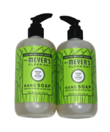 2 Mrs. Meyer&#39;s Clean Day Fresh Cut Grass Hand Soap Olive Oil Aloe 12.5oz. - $35.83 CAD