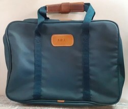 Jon Hart Design Daytripper Laptop Bag Blue MONOGRAM - £31.06 GBP
