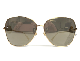 Versace Sunglasses MOD.2256 1002/5A Gold Butterfly Frames Brown Mirrored... - £88.00 GBP