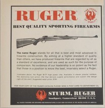 1972 Print Ad Ruger Bolt-Action Rifles Sturm-Ruger Southport,Connecticut - £10.08 GBP