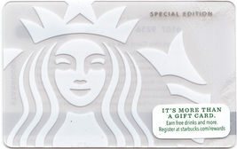 Starbucks 2015 Special Edition Ghost Collectible Gift Card New No Value - £1.55 GBP