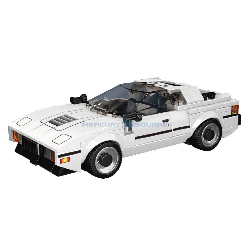 Classic Supercar Fast Speed Car MOC 27036 Collection Vehicle Model Building - £24.57 GBP