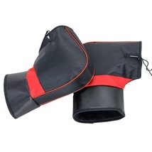 Rainproof Motorcycle Handlebar Muffs Winter Outdoor Windproof Thick Warm Thermal - £90.28 GBP