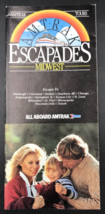 1983 Amtrak Tours Escapades Midwest Advertising Brochure Flyer All Aboard - $9.49