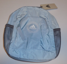 Adidas Linear 3 Mini Backpack Bag Womens Mens Blue 5156929 - $31.63