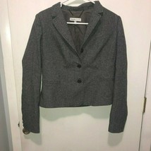 See By Chloe Wool Blend 3 Button Cropped Blazer Jacket Women&#39;s US SZ 8 - £23.80 GBP