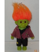 Vintage Russ Berrie Trolls Frankenstein 5&quot; Doll Halloween - £38.72 GBP