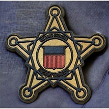 United States Secret Service Refrigerator Magnet Star Badge Vintage USA Shield - £10.21 GBP
