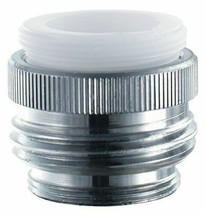 Faucet Adapter 0.75&#39;&#39; x 0.75&#39;&#39; Dual Fit, Chrome - Waxman #7615900LF - $0.99