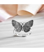 Sterling Silver Dimensional Butterfly Ring - $84.31 CAD