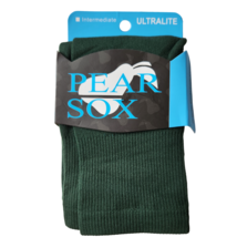 Pearsox Ultralite Intermediate Tube Socks Forest Green Nylon Athletic Ba... - £5.64 GBP