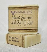 Organic Island Sunrise Shea Butter Soap(Vegan)(Cruelty-Free) 4.5oz - £7.10 GBP