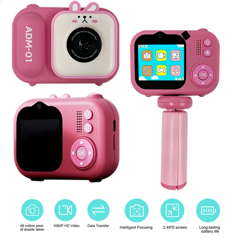 S11 Kids Camera Cartoon Cute Educational Toys Mini Digital Camera With 2.4 Inch - £39.37 GBP+