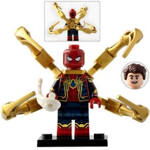 Peter Parker (Iron Spider) Spiderman Avengers Endgame Marvel Minifigure Toy - £2.30 GBP