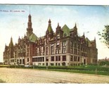 City Hall Postcard St Louis Missouri 1911 - $9.90