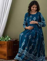 Attractive Pregnant / Maternity Women Kurti Gown Suit Easy baby Feeding Dress - £27.53 GBP