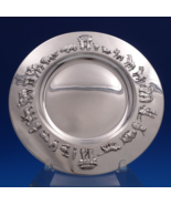 Gorham Sterling Silver Child&#39;s Plate w/Noah&#39;s Ark Animals Motif #A7346 (... - $484.11