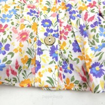Aura Ruffle Dress Womens Size Large Floral Sleeveless Spegheti Strap  - £23.28 GBP