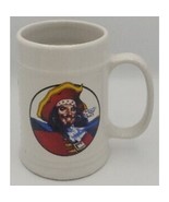 Vintage Captain Morgan Mug Beer Stein Tankard Spiced Rum Cup Ceramic Pirate - $23.01 CAD