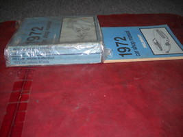 1972 FORD LINCOLN MERCURY CAR CARS Service Shop Repair Manual Set DEALER... - £67.09 GBP
