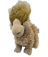 Rare Ganz Webkinz Plush Fuzzy Brown Alpaca 10 inches No Code HM661 - £17.70 GBP