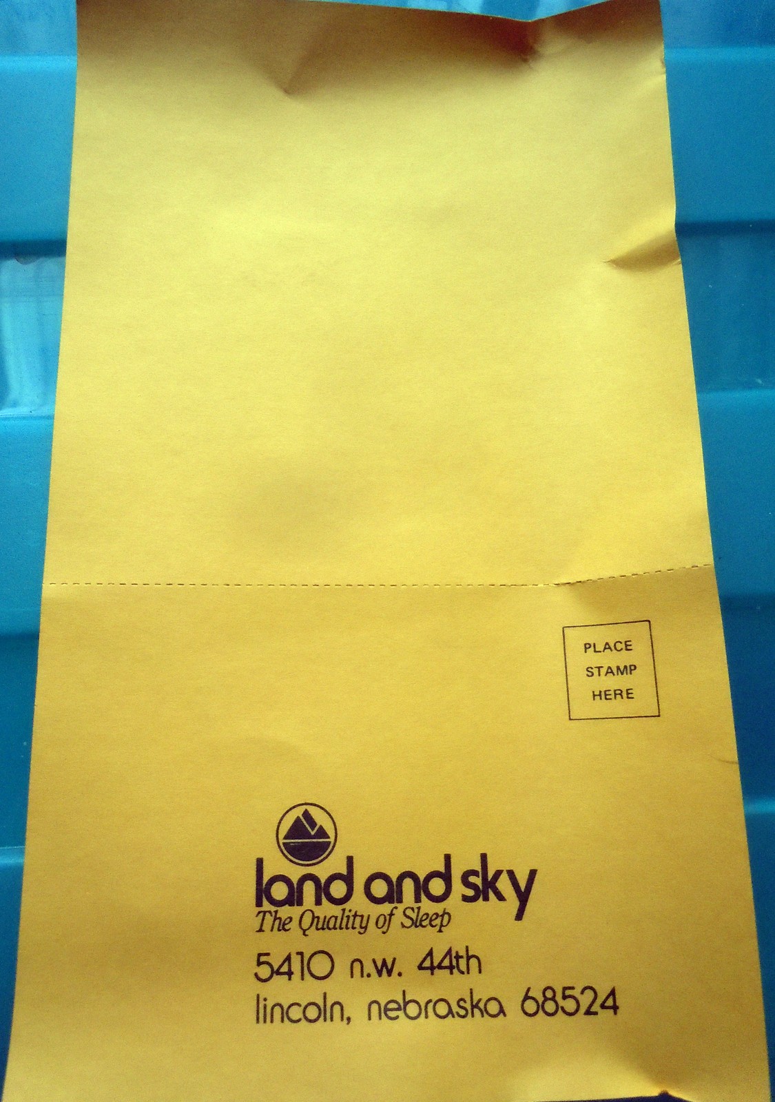 Vintage Land And Sky Quality Of Sleep Water Mattress 1970s - $1.99