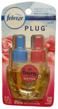 Febreze Plug Air Freshener Scented Oil Refill Recharge Downy April Fresh  - $2.99
