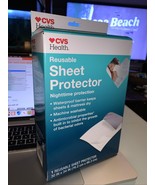 Reusable Children&#39;s Mattress Sheet Protector Antimicrobial 100% Waterpro... - €16,95 EUR