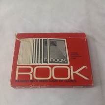 Vintage 1972 ROOK Card Game Parker Brothers Red Box Instructions COMPLETE Rare  - £10.05 GBP