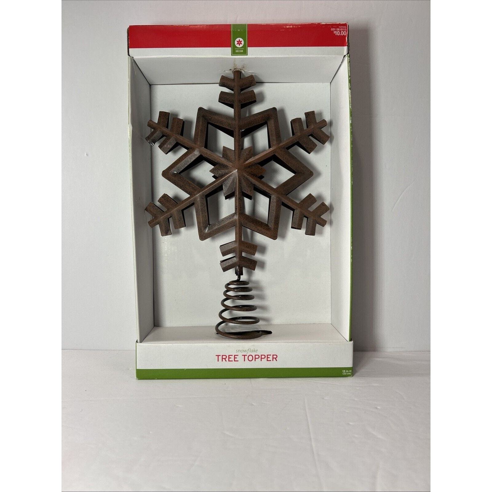 Snowflake Tree Topper - $8.79