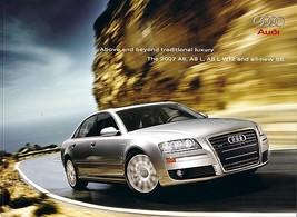 2007 Audi A8 A8L W12 S8 Sedan sales brochure catalog US 07 - £8.01 GBP