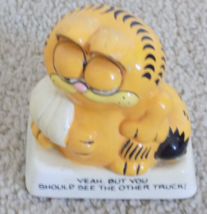 Enesco Garfield Yeah But You Should See The Other Truck Figurine--FREE SHIPPING! - $9.85