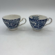 Johnsons Brothers Coaching Scenes Tea Cup  Set Of 2 EUC - £14.08 GBP