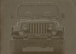 2002 Jeep WRANGLER sales brochure catalog US 02 SE Sport Sahara - £7.84 GBP