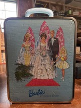 VTG Mattel 1964 Barbie Wedding Trousseau Trunk Doll Case ( Barbie, Ken &amp; Midge) - £44.81 GBP