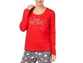 Jenni by Jennifer Moore Womens Printed Top Size X-Small Color Red - £35.31 GBP