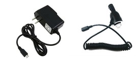 Car Charger + Wall Charger Bundle (2amp) Charger For Garmin Approach G8 Golf GPS - £12.59 GBP