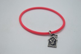 2010 Ronald McDonald House Charm Bracelet Red Plastic Stretch One Size - $17.81