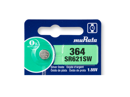 Murata 364 (SR621SW) Silver Oxide Watch Battery (1 Count) - Replaces Son... - $2.81