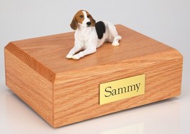 American Foxhound Pet Funeral Cremation Urn Avail in 3 Diff Colors &amp; 4 Sizes - £133.36 GBP+