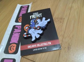 Zobie Fright Pack Exclusive Poltergeist Clown 2&quot; Enamel Pin - Limited to... - £11.84 GBP
