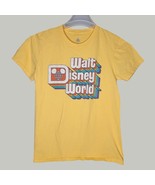 Walt Disney World Shirt Womens Small Yellow Short Sleeve - $13.95