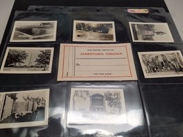 Souvenir Views of Jamestown Virginia Lot of 7 Vintage Rare Trading Cards - £19.74 GBP