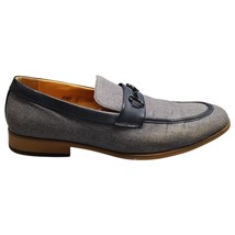 Romario Party Slip On Loafers Mens Size 9 Navy Blue Comfort Low Top Roun... - $22.88