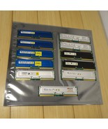 (Lot of 11) PC RAM Memory (assorted brands and speeds) - $707.73 MXN