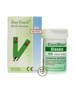 Easy Touch Test Strips For Blood Glucose Level Check - 25 Test Strips - $609.26 MXN